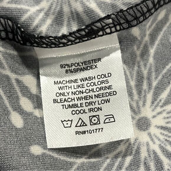 Soybu Black and White Sheath Dress with Long Sleeve size Small - Picture 9 of 11